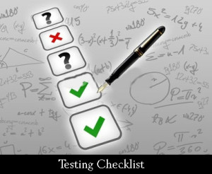 Software Testing Checklists