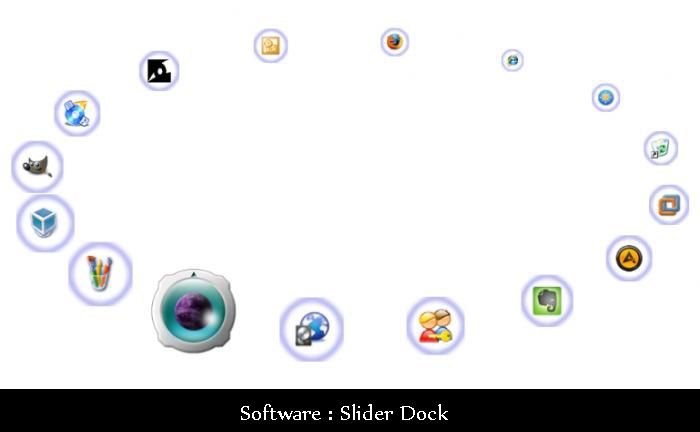 Software : slider dock