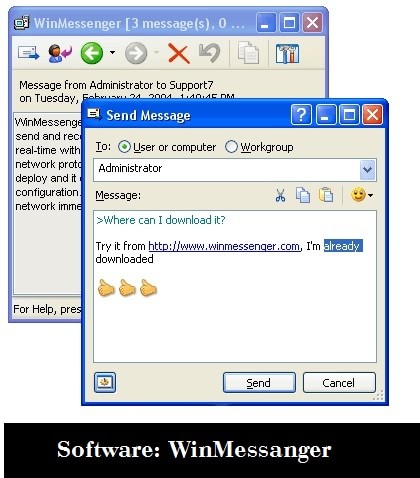 Software: Win Messanger