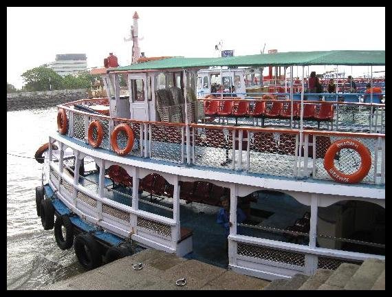 Boat to Elephanta Island