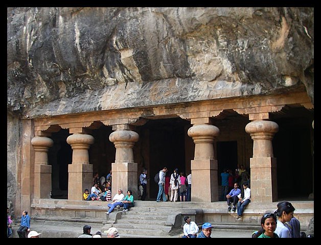elephanta island near mumbai, india