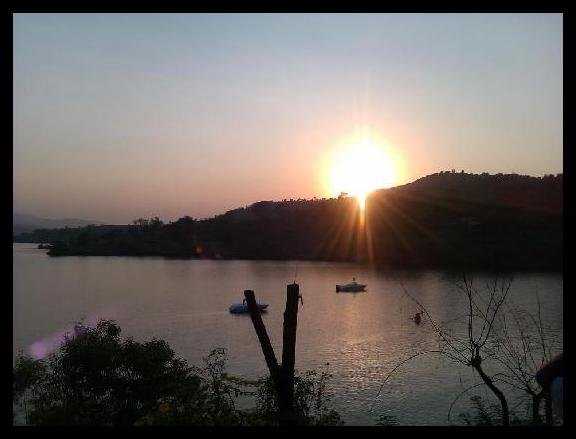 Panshet Dam Sunrise