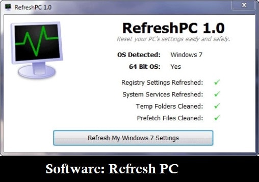 Software: Refresh PC