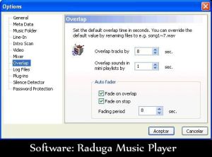 Software: raduga music player