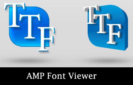 Amp Font Viewer